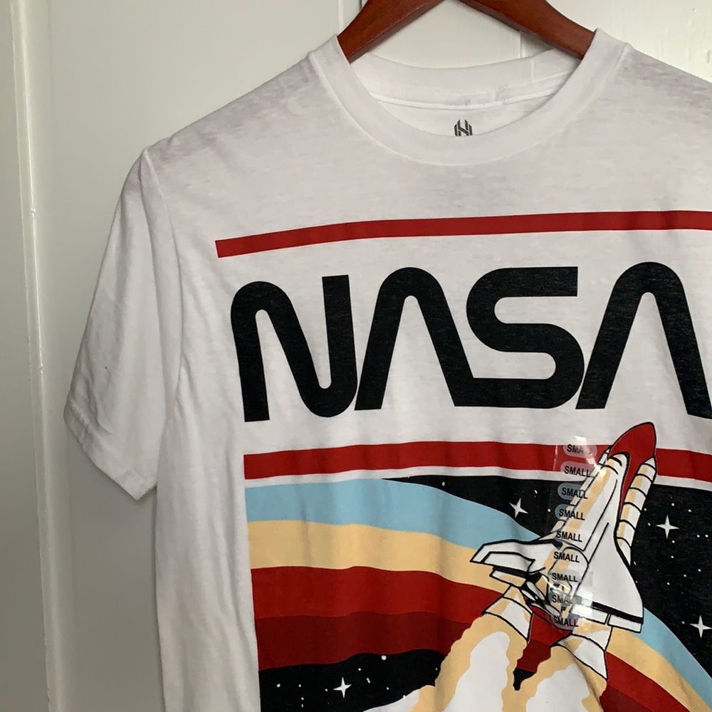 NWT white NASA tee
